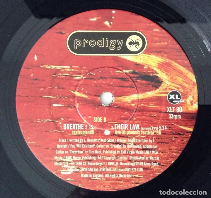 Discos de vinilo: PRODIGY Mx vinilo BREATHE - Foto 5
