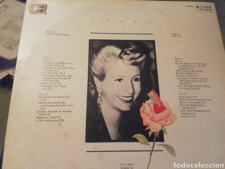 Discos de vinilo: Evita. vinilo. - Foto 2