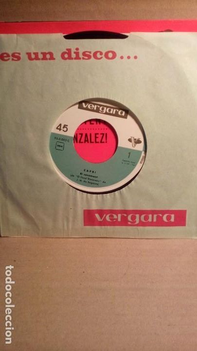 Discos de vinilo: CAPRI - 4 SINGLES . - Foto 6