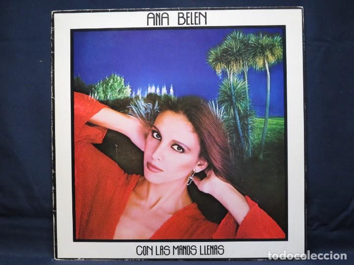 Discos de vinilo: ANA BELEN - CON LA SMANOS LLENAS - LP - Foto 1