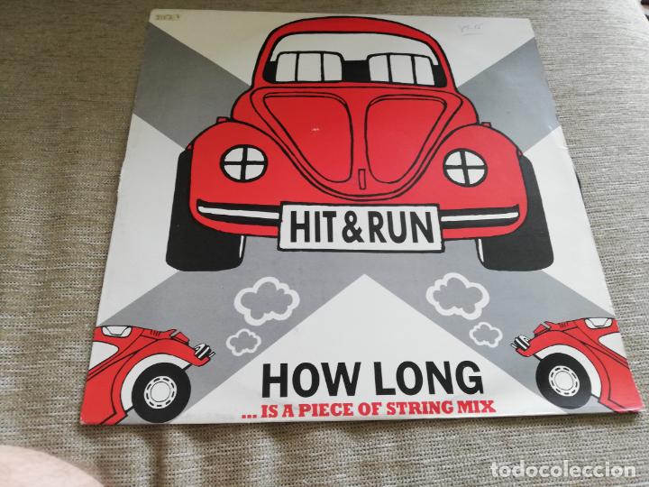 Discos de vinilo: Hit & run-how long. Maxi - Foto 1