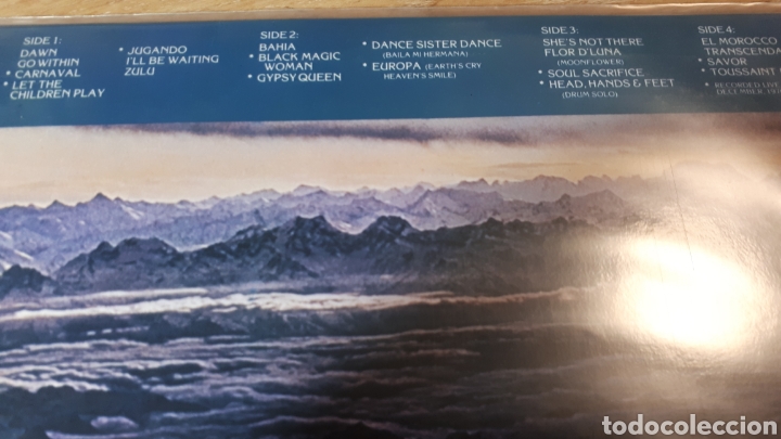Discos de vinilo: SANTANA MOONFLOWER DOBLE LP - Foto 3