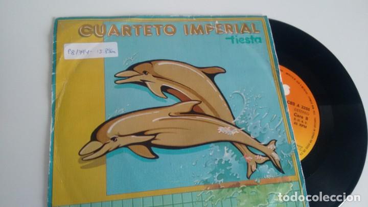 Disques de vinyle: SING ( VINILO) de CUARTETO IMPERIAL A&Ntilde;OS 80