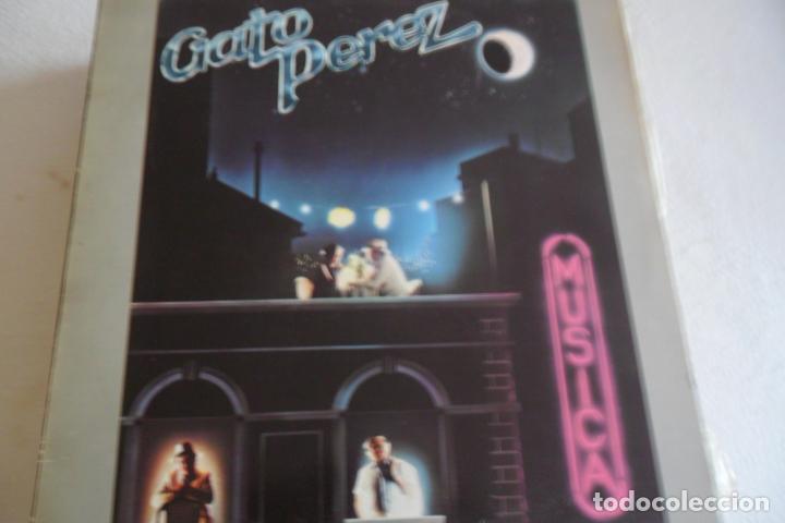 Discos de vinilo: GATO PEREZ - MUSICA LP 1981 - Foto 1