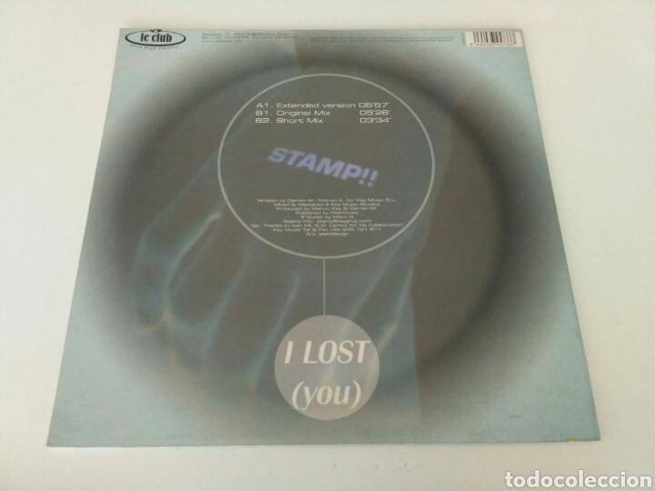 Discos de vinilo: Stamp!! - I Lost (You) - Foto 2