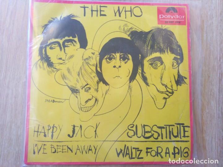 Discos de vinilo: THE WHO-HAPPY JACK-SUBSTITUTE-ORIGINAL ESPA&Ntilde;OL 1967
