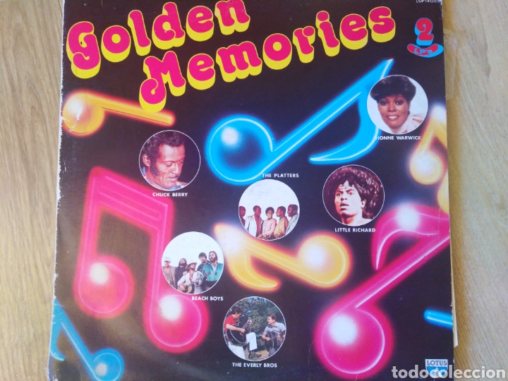 Discos de vinilo: GOLDEN MEMORIES-DOBLE LP - Foto 1
