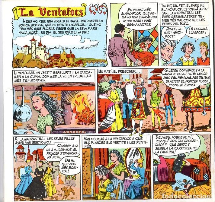 Discos de vinilo: LA VENTAFOCS *** LA CENICIENTA *** DISCO CUENTO INFANTIL - Foto 2