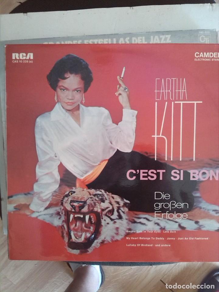 Discos de vinilo: EARTHA KITT - C&acute;EST SI BON GERMANY - Foto 1