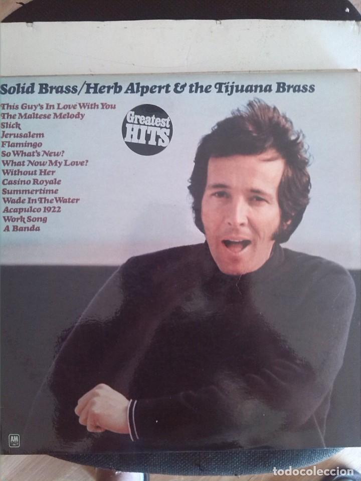 Discos de vinilo: HERB ALPERT & TIJUANA BRASS - SOLID BRASS 1974 - Foto 1
