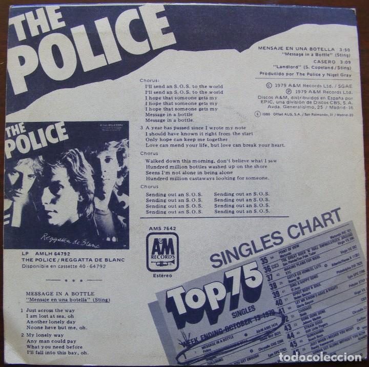 Discos de vinilo: SINGLE - THE POLICE - Foto 2