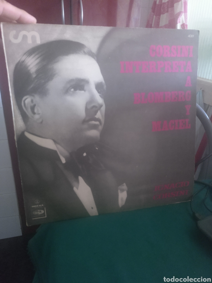 Discos de vinilo: Ignacio Corsini. (Tangos) Ode&oacute;n argentina 1969 - Foto 1