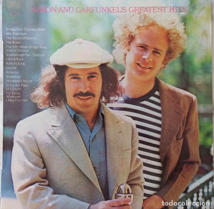 Discos de vinilo: SIMON AND GARFUNKEL GREATEST HITS, LP ESPA&Ntilde;A - Foto 1