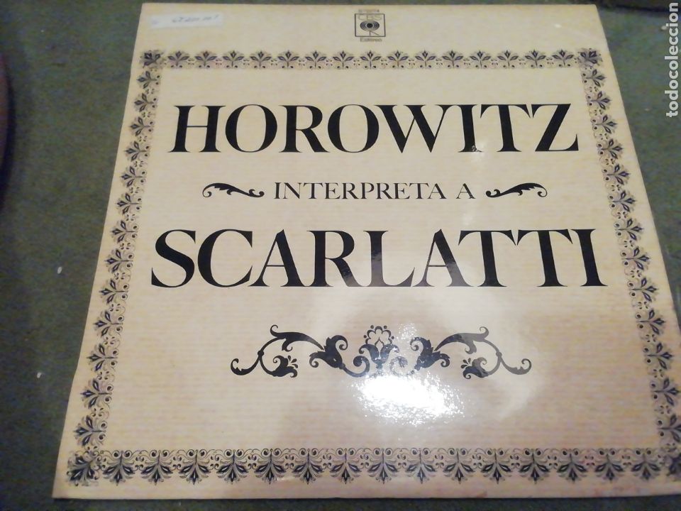 Discos de vinilo: Horowitz interpreta a Scarlatti. vinilo - Foto 1