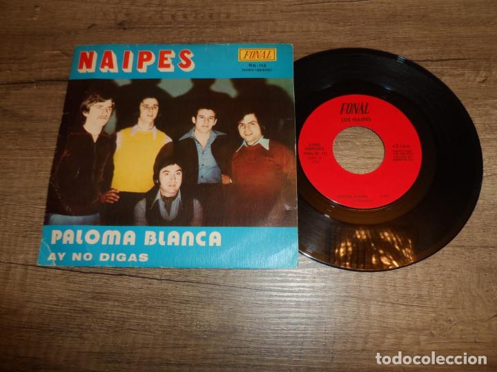 Discos de vinilo: LOS NAIPES - PALOMA BLANCA - Foto 1