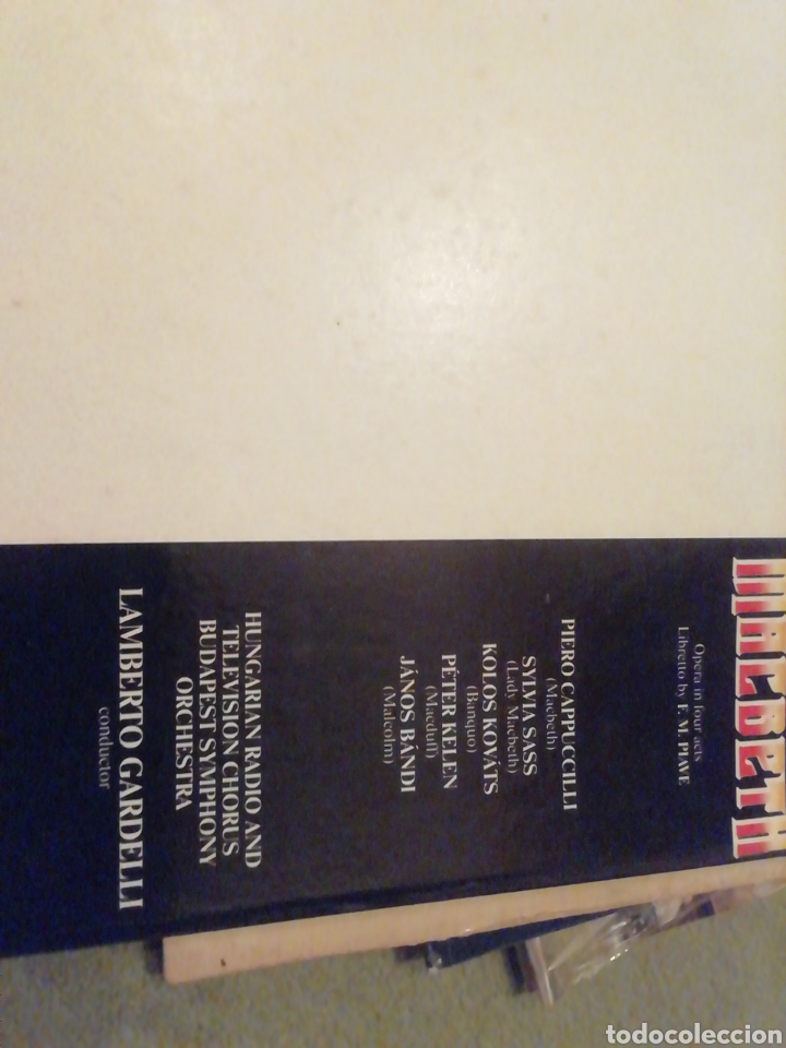 Discos de vinilo: Verdi. Macbeth. Gardelli. vinilo. - Foto 2