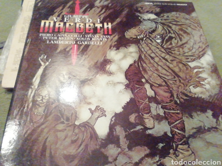 Discos de vinilo: Verdi. Macbeth. Gardelli. vinilo. - Foto 1
