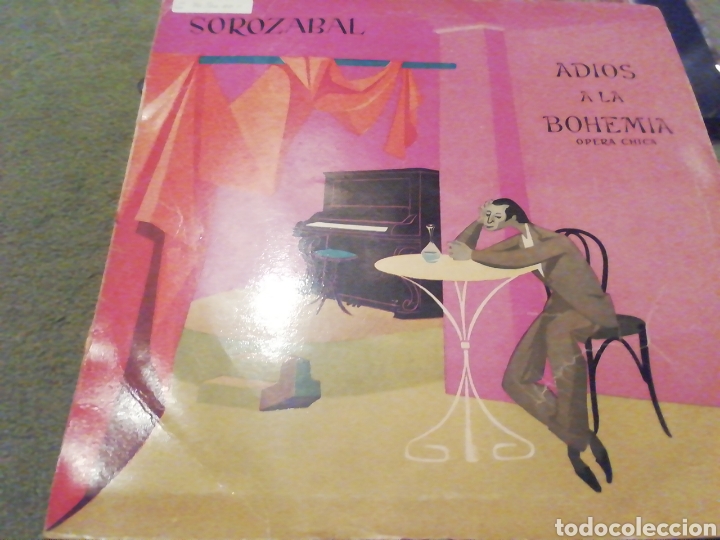 Discos de vinilo: Adi&oacute;s a la bohemia. Sorozabal. Vinilo. - Foto 1