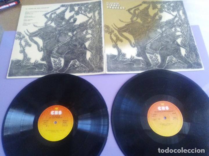 Discos de vinilo: RARO/DIFICIL DOBLE LP SPAIN 1974. EL GENIO DE RAVI SHANKAR - CARATULA ABIETA. CBS S 67269.