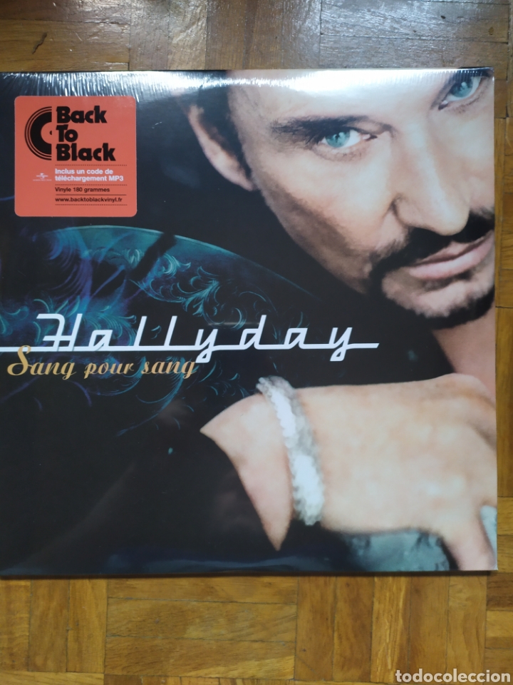 Discos de vinilo: Johnny hallyday sang pour sang - Foto 1