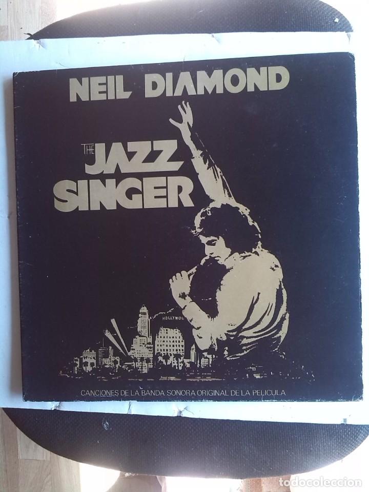 Discos de vinilo: NEIL DIAMOND - THE JAZZ SINGER 1980 GATEFOLD - Foto 1