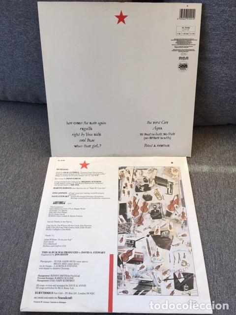 Discos de vinilo: EURYTHMICS . TOUCH . MADE IN GERMANY 1983 - Foto 5