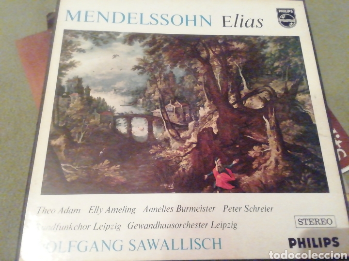 Discos de vinilo: Mendelssohn. El&iacute;as. vinilo. 3 LP. - Foto 1
