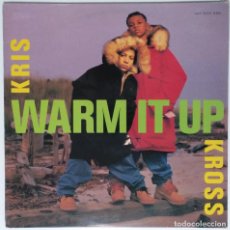 Discos de vinilo: KRIS KROS - WARM IT UP [ US HIP HOP / RAP EXCLUSIVO ] [[MX 12” 45RPM]] [[1992]]. Lote 209159232