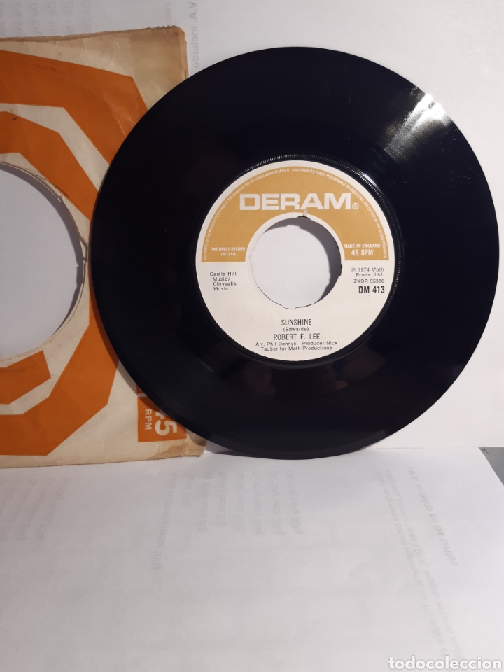 Discos de vinilo: Robert E.Lee*-One Man Band/Sunshine - Foto 2