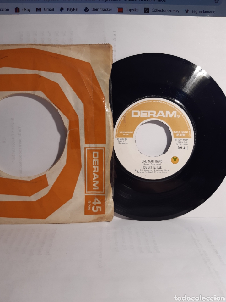 Discos de vinilo: Robert E.Lee*-One Man Band/Sunshine - Foto 1