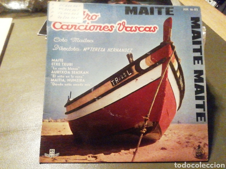 Discos de vinilo: Cuatro canciones vascas. vinilo. - Foto 1