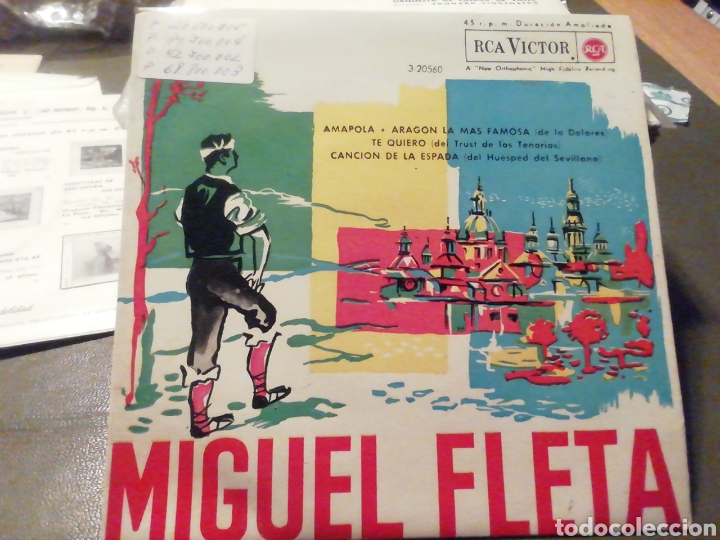 Discos de vinilo: Miguel Fleta. vinilo. - Foto 1