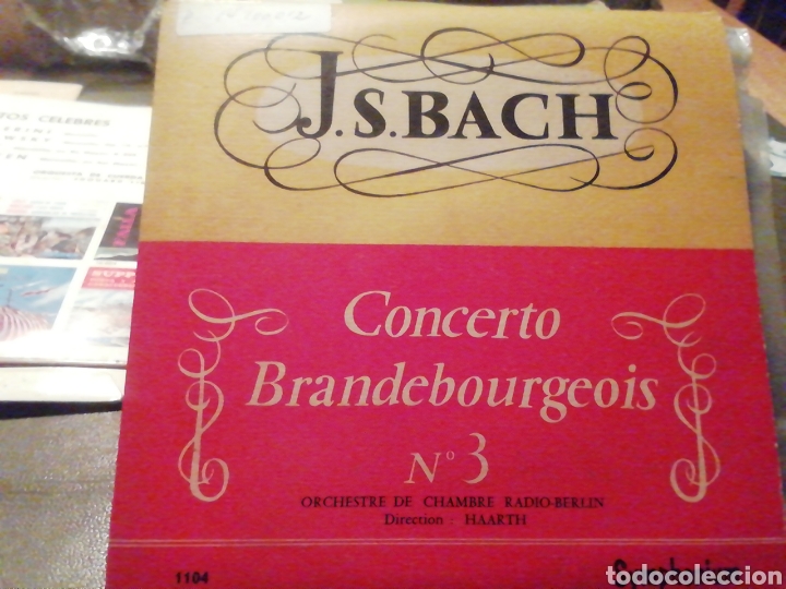 Discos de vinilo: Concerto Brandebourgeois 3. Bach. vinilo. - Foto 1