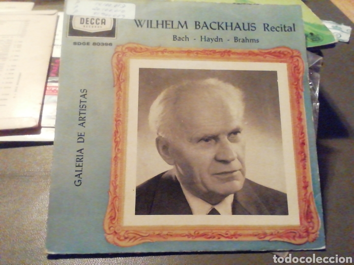 Discos de vinilo: Wilhelm Backhaus. vinilo. - Foto 1
