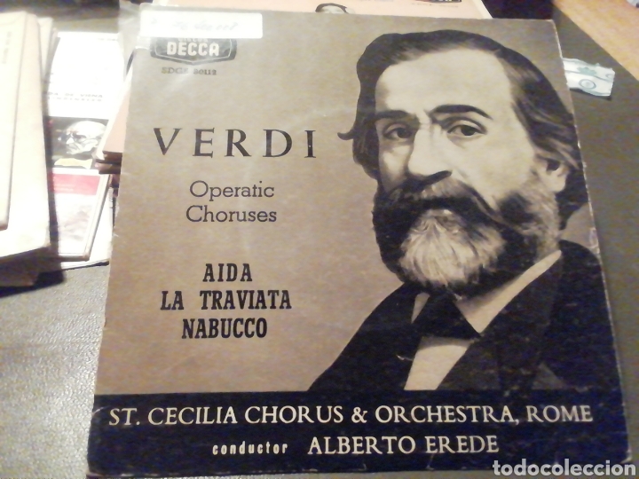 Discos de vinilo: Verdi. coros de operas. vinilo. - Foto 1