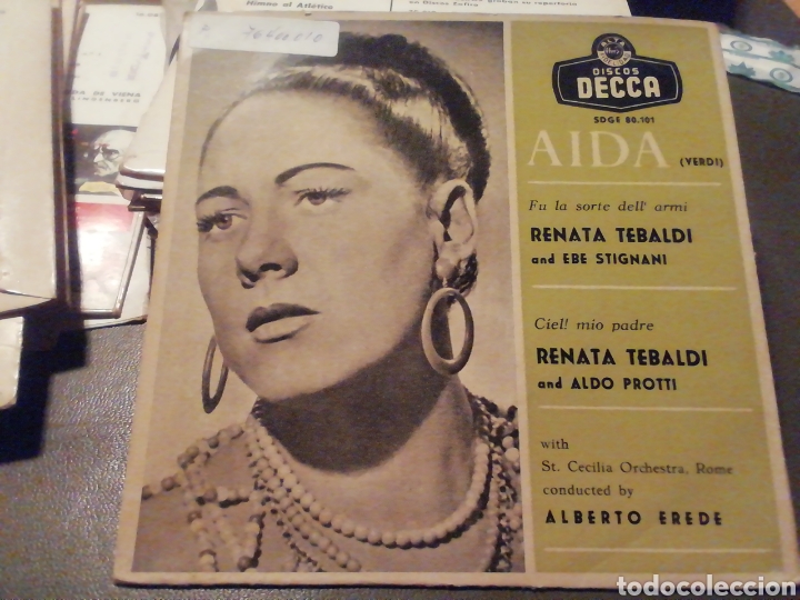Discos de vinilo: Aida. Renata Tebaldi. vinilo. - Foto 1