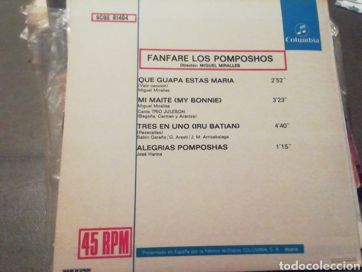Discos de vinilo: Fanfare los Pomposhos. vinilo. - Foto 2