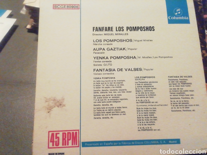 Discos de vinilo: Fanfare los Pomposhos. vinilo. - Foto 2