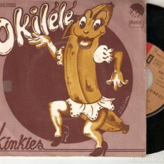 Discos de vinilo: KINKIES 7” FRANCIA 45 OKILELE SINGLE VINILO ORIGINAL 1975 AFROBEAT FUNK SOUL IMPORTACION BUEN ESTADO. Lote 209257276
