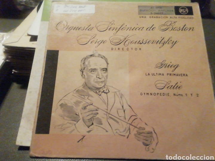Discos de vinilo: Orquesta sinf&oacute;nica de Boston. vinilo single. - Foto 1