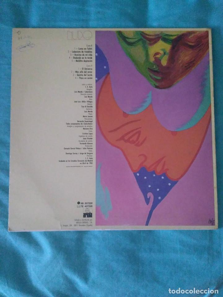 Discos de vinilo: LUIS EDUARDO AUTE -NUDO - Foto 2
