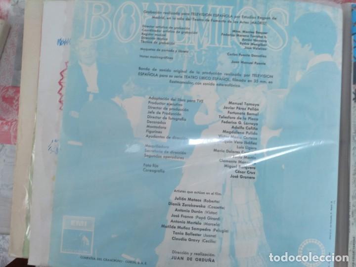 Discos de vinilo: Bohemios - Colecci&oacute;n TVE - Emi - Foto 2