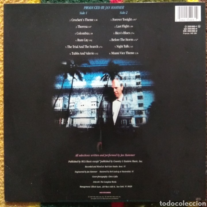Discos de vinilo: Jan Hammer&nbsp;&lrm;&ndash;&nbsp;Escape From Television - Foto 2