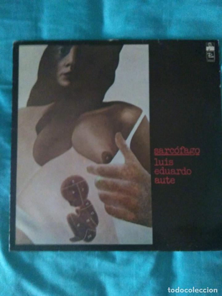 Discos de vinilo: LUIS EDUARDO AUTE -SARCOFAGO - Foto 1