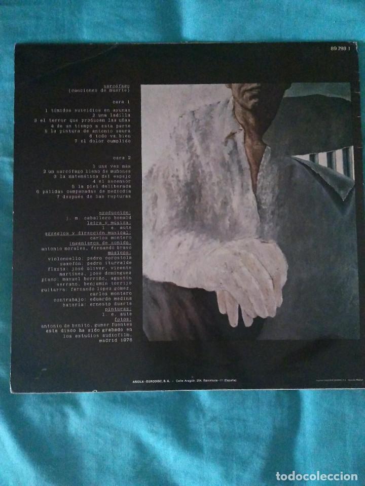 Discos de vinilo: LUIS EDUARDO AUTE -SARCOFAGO - Foto 2