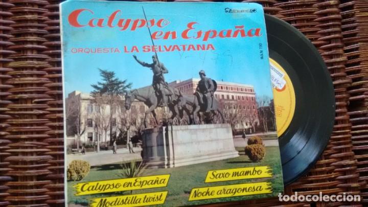 Discos de vinilo: EP ( VINILO) DE ORQUESTA LA SELVATANA A&Ntilde;OS 60 - Foto 1