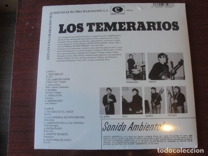 Discos de vinilo: LOS TEMERARIOS - LP 10 PULGADAS - PRECINTADO !!! - Foto 2