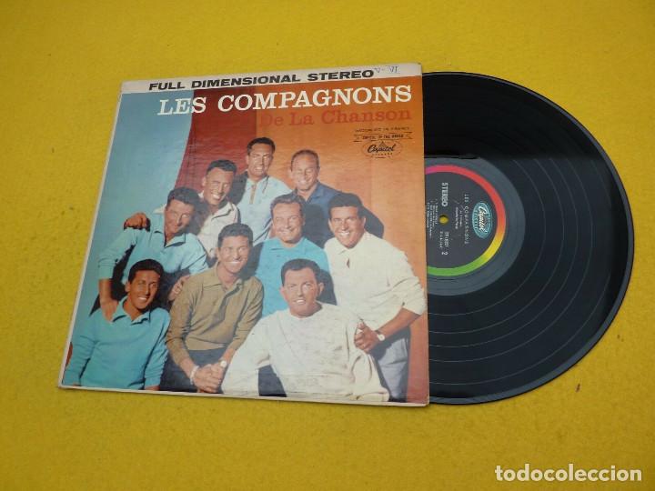 Discos de vinilo: LP LES COMPAGNONS DE LA CHANSON - CAPITOL ST10227 - US press (VG+/EX-) - Foto 1
