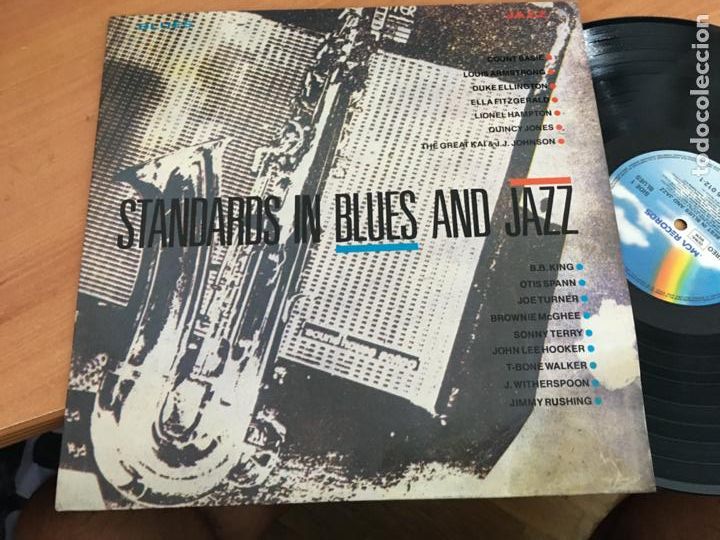 Discos de vinilo: STANDARDS IN BLUES AND JAZZ LP GERMANY 1987 (B-12)