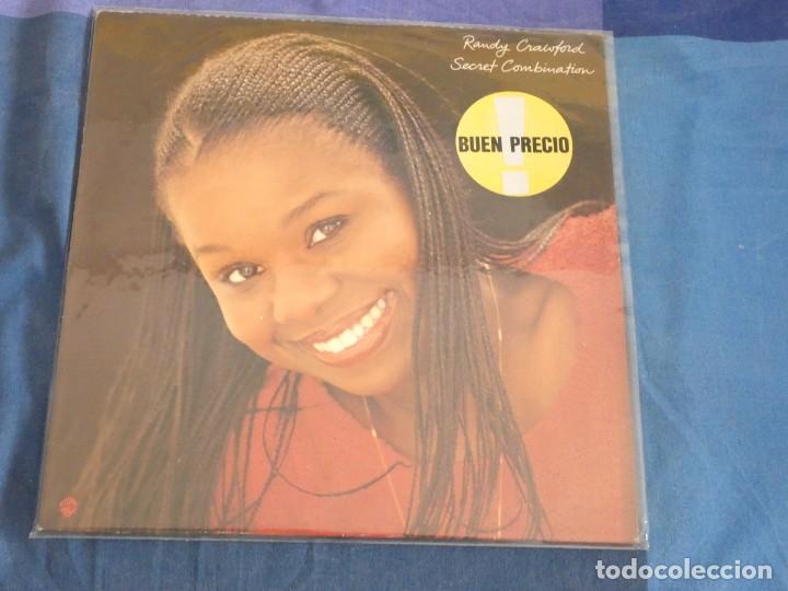 Discos de vinilo: LP RANDY CRAWFORD SECRET COMBIANATION 1982 - Foto 1